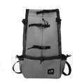 thumbnail image 4 of Mochila para mascotas para pasajeros, bolsa para la cabeza abierta para perros, ventilación, transpirable, lavable, mochila para compras al aire libre para bicicleta, 4 of 6