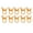 Gold, variant on Yajisi 3 Holes Rope Tensioner Guy Line Cord Tightening Adjusters for Tent Camping Backpacking, 10 Count, Blue (5.90 inches / 15 cm)