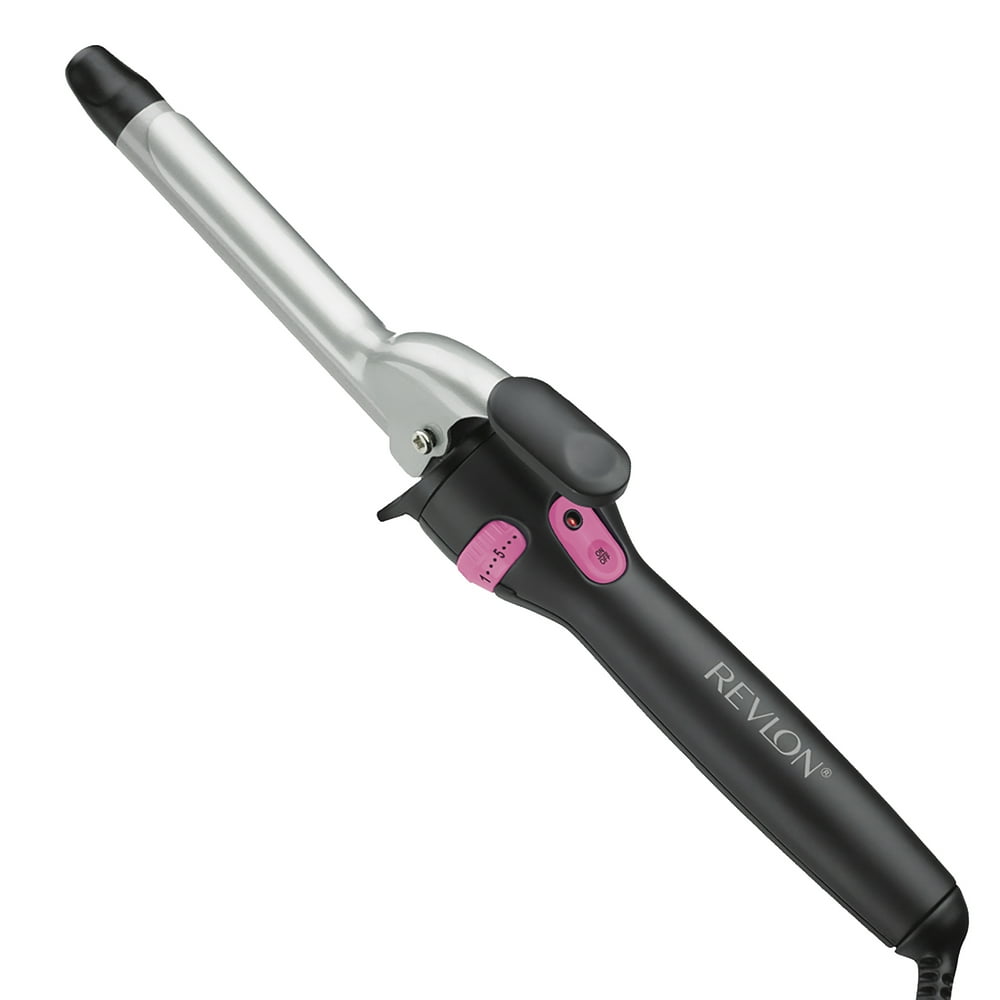 Revlon Perfect Heat Ceramic 3/4" Curling Iron, Black