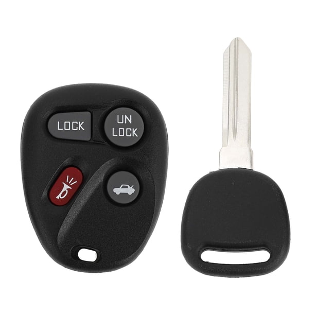Control remoto de entrada sin llave Unique Bargains 315MHz AB01502T para Chevrolet Camaro 46 Chip 4 Botones