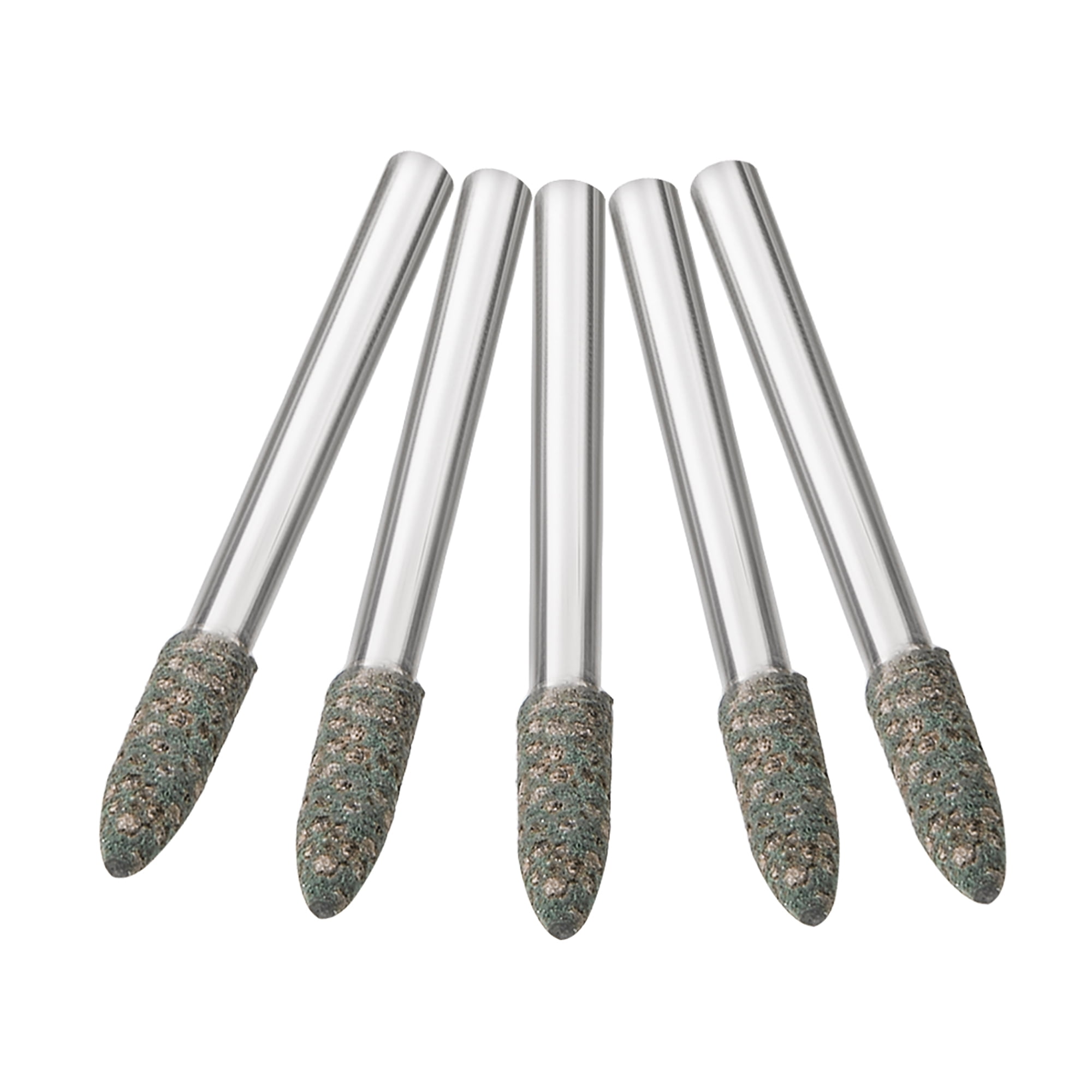 3.5mm Rubber Mounted Points Tapered Polishing Buffing Wheels with 1/8