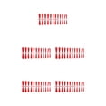 thumbnail image 1 of ZheElen Fake Nail Set French Style Scratch Resistant Press-on Fingernails Full Cover Removable for Trimble Adjustable Manicure Stickers Type 14 5Set, 1 of 6