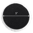 thumbnail image 1 of Lefu 5" Lambs Wool Buffing Polishing Pads Bonnets Sanding Car Buffer Pad, 1 of 9