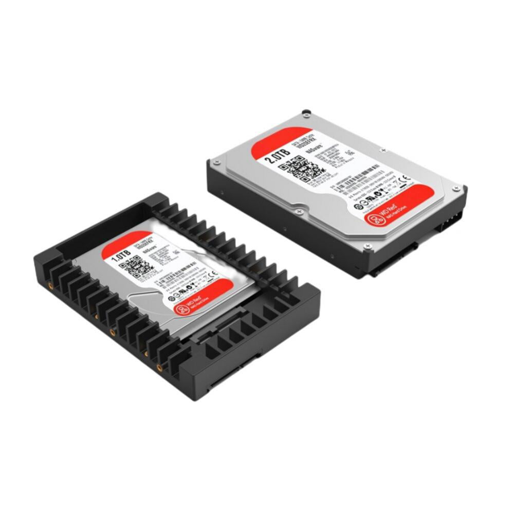 2.5 SSD SATA To 3.5 Hard Disk Adapter In Slot Converter Mounting Bracket Tray For 7 / 9.5 / 12.5 Mm 2.5 HDD / SSD With SATA III Interface - Walmart.com