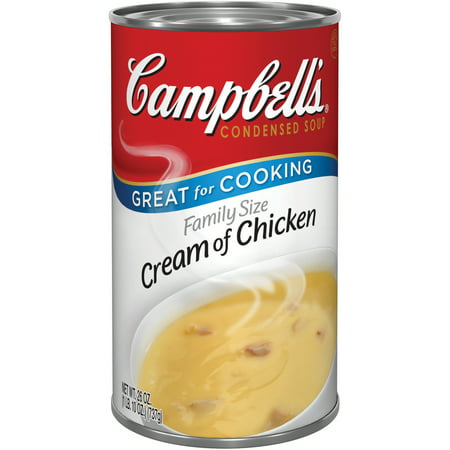 Campbell's Family Size Cream of Chicken Soup 26oz - Walmart.com