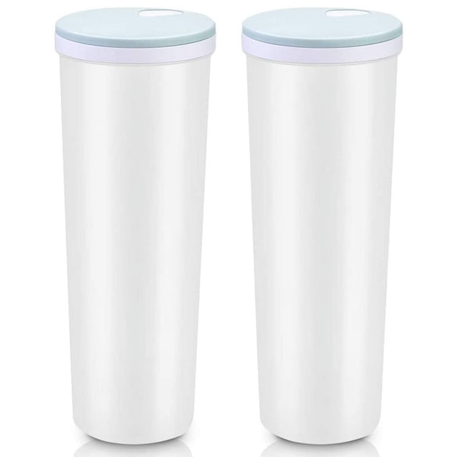 2 recipientes de plástico transparentes para almacenar espaguetis y pasta, de 2 l, con tapa ajustable, para cocina