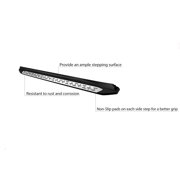 Black Horse Off Road Aluminum Aluminum OEM Replica Running Boards RTOHI-14 Fits select: 2014-2019 TOYOTA HIGHLANDER