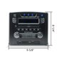 thumbnail image 2 of iRV Technology iRV34 AM/FM/CD/DVD/MP3/MP4 /USB/SD/HDMI/Digital2.1/Sonido envolvente/Bluetooth 3 zonas Montaje en pared RV Radio estéreo, 2 of 5
