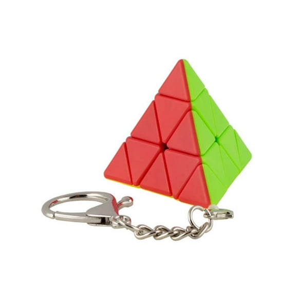 QIYI Puzzle Cube Keychain - Key Ring Cube (Pyraminx)