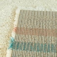 thumbnail image 5 of Balta Dalmas Southwestern Stripe Shag Area Rug Pink 5'3" x 7' 5' x 8' Ivory, Orange, 5 of 5