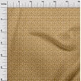 thumbnail image 3 of oneOone Silk Tabby Gamboge Yellow Fabric Florals Sewing Craft Projects Fabric Prints By Yard 42 Inch Wide, 3 of 4