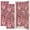 Color 4, variant on Pink 2 Pcs School Locker Magnetic Wallpaper for Girls 12" x 36" Scalloped Circle Stripe Soft Blush Pink Cream Reusable Removable Locker Accessories Back to School Supplies