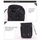 thumbnail image 3 of Bolsas de Almacenamiento, Bolsas de Reciclaje, Bolsas de Basura, Kits de Herramientas Tácticas, Adecuadas para Senderismo y Acampada Al Aire Libre, Color Negro, 3 of 5
