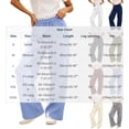 thumbnail image 3 of Tumotour Plus Size Sweatpants for Women'S Elastic High Waist Wide-Leg Pants Drawstring Loose Athletic Workout Running Joggers with Pocket, 3 of 6