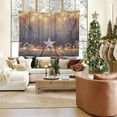 thumbnail image 4 of Fabric Christmas Backdrop, Vintage Christmas Decoration for Wall decoration, Curtain Partition, Poster Display, or Temporary Cover,51X59in, 4 of 6