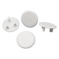 thumbnail image 1 of Outlet Cover 3 Hole ABS Socket Proofing Electrical  Protector For HouseholdEnglish Style Thin White, 1 of 1