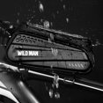 thumbnail image 3 of Bicicleta Ciclismo Bolsas Bolsa delantera marco impermeable , pantalla de TPU, carcasa dura, paquete de MTB, organizadores, bolsa de tubo , Magideal Bicicleta Ciclismo Bolsas, 3 of 6
