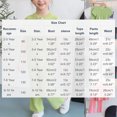 thumbnail image 3 of Hurxie Girls 2 Piece Outfit Set, Short Sleeve Crop Top Jogger Pants Trendy Casual Clothes, Girl Clothes Set Green,3-4 Years, 3 of 6