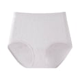 thumbnail image 2 of uikmnh Women's High Waist Underwear Knitted Triangle Design Soft Comfort Support Everyday Wear Panties Size:L, 2 of 4
