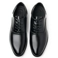 thumbnail image 3 of kkdom Men Dress Shoes Leather Formal Slip On Oxford Shoes Wedding Business Black Size 8, 3 of 7