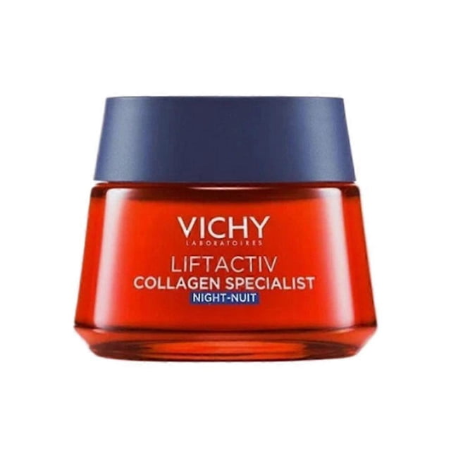 Collagen Night Cream - 50ml, Deep Moisturizing, Anti-Aging, Skin Repair