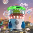 thumbnail image 1 of Máquina de burbujas Make Kids Smile Rocket con luces y música, 1 of 9
