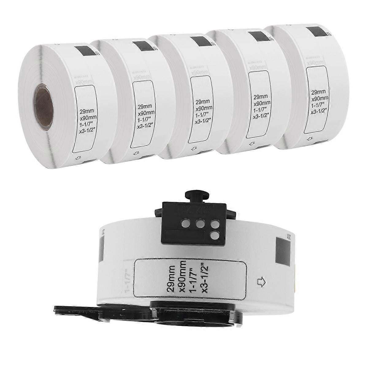 6 Roll Compatible Labels for Brother DK-11201 Standard Address Labels