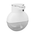 thumbnail image 2 of Automatic Soap Dispenser Touchless Rechargeable IPX5 Waterproof Wall Mounted Induction Soap Dispenser 400ml White Gel, 2 of 14