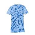thumbnail image 6 of Port & Company Ladies Tie Dye V Neck Tee-M (Royal), 6 of 6