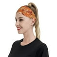 thumbnail image 6 of Yiaed Hippie Flower Print Sports Headbands,Moisture Wicking Workout Headband, Sweatband Headbands for Running,Cycling for Women and Men, 6 of 8
