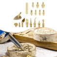 thumbnail image 1 of Kit de 17 herramientas de alisado para impresora 3D, puntas de soldador multiusos, fácil instalación, acabado, fijación por calor, puntas de inserción, 1 of 7