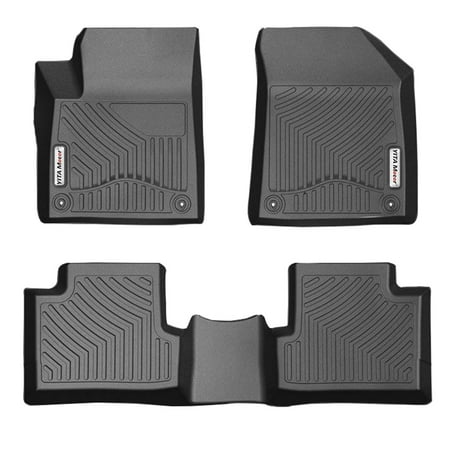Floor Mats For 2016-2018 Jeep Cherokee Front & 2nd Seat Floor Liners All Weather