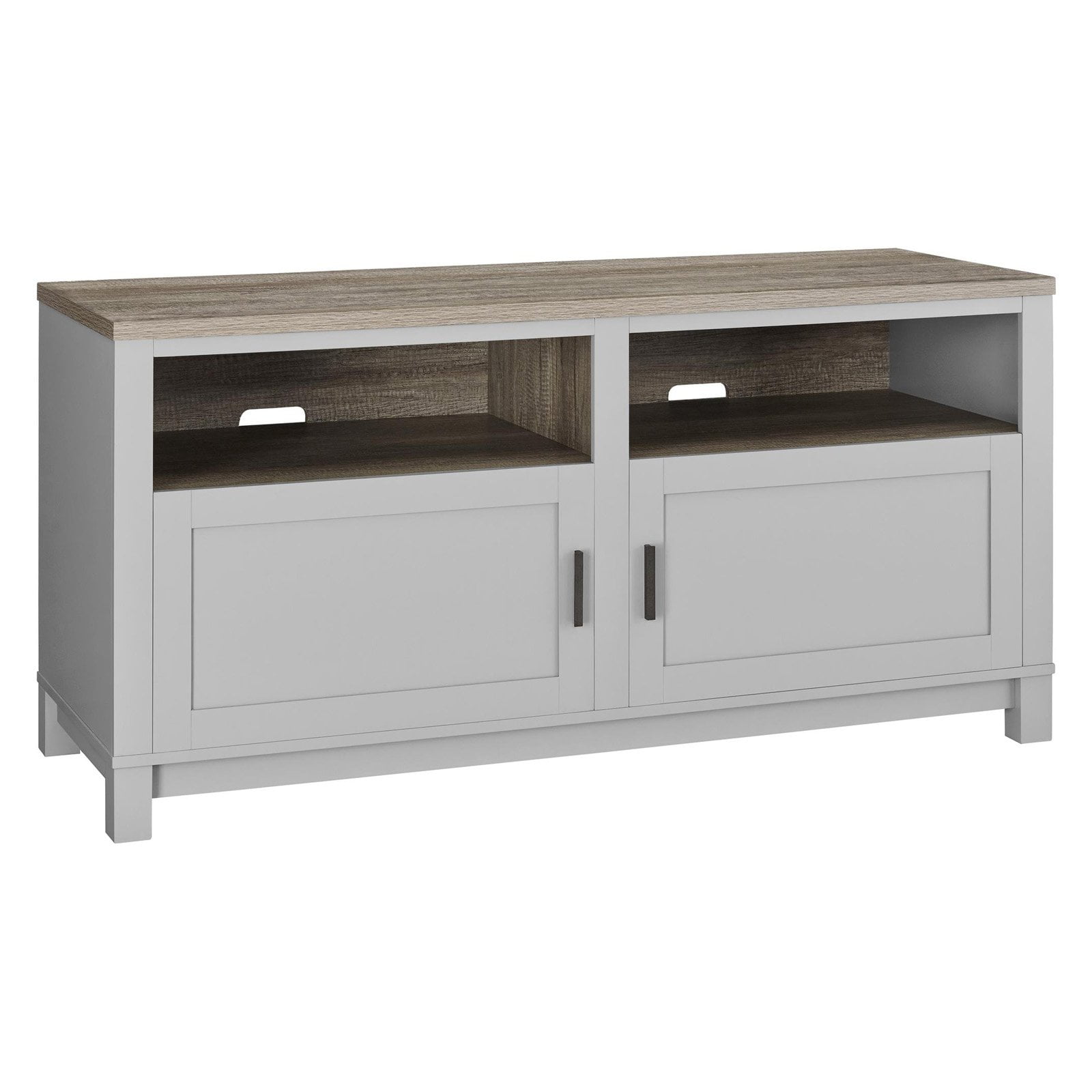 Ameriwood Home Carver Tv Stand For Tvs Up To 60 Wide Gray
