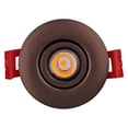 thumbnail image 4 of Nicor Éclairage DGD211202KRDOB 2 Po. Downlight Encastré à LED Bronze Huilé - 2700K, 4 of 4