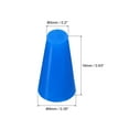 thumbnail image 2 of Uxcell Silicone Rubber Tapered Plug 5mm to 9mm Solid Blue for Powder Coating, Painting, Laboratory Use 15 Pieces, 2 of 5