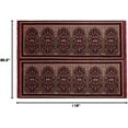 thumbnail image 6 of Modefa Turkish Islamic Prayer Rug - Multi Person Janamaz Sajada for Family or Large Gathering & Group Praying Carpet - Wide Velvet Praying Mat (18 Person: 130 x 118in), 6 of 6