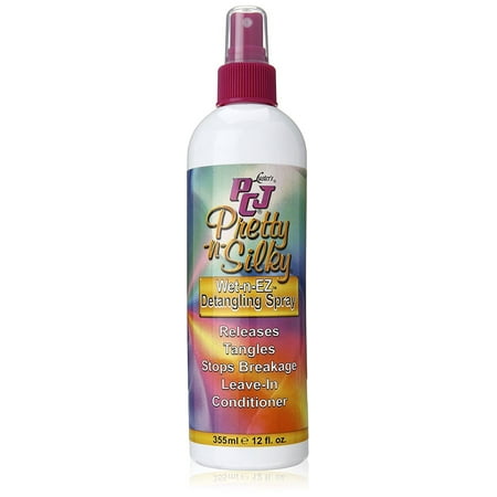 Luster PCJ Pretty N Silky Wet-N-Ez Detangling Hair Spray, 12 Oz