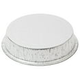 thumbnail image 3 of AME D'ESSENCE (25 PC/SET) 9" Round Foil Container with Dome Lid Disposable Food Container Great for Baking and Roasting Aluminum Cooking Pan Cake Trays To Go Meal Prep Freezer & Oven Safe, 3 of 7