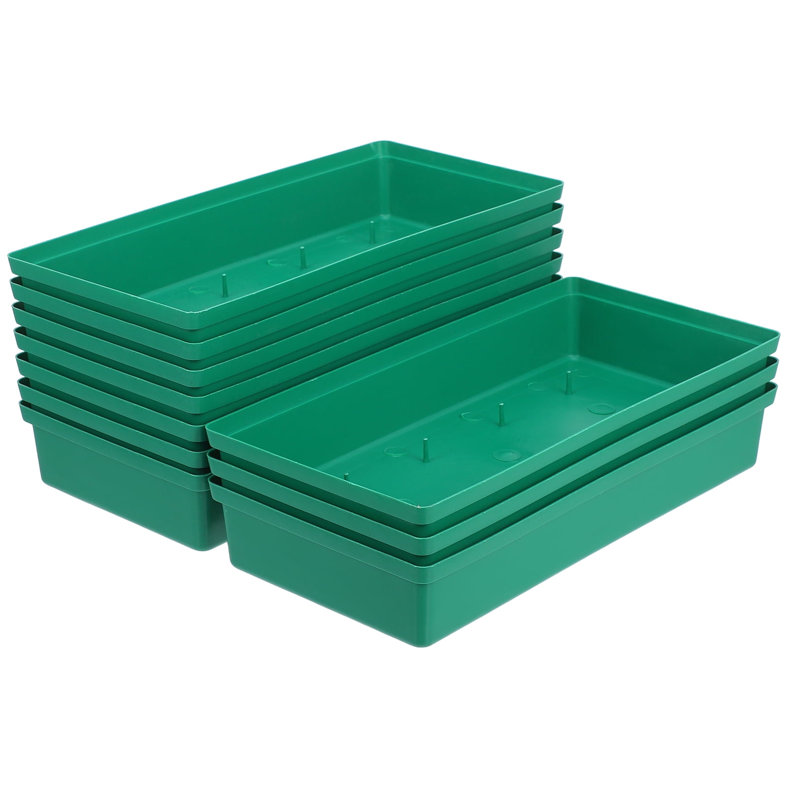 UEETEK Flower Arrangement Base Green PP for Home Effortless Arranging 10Pcs