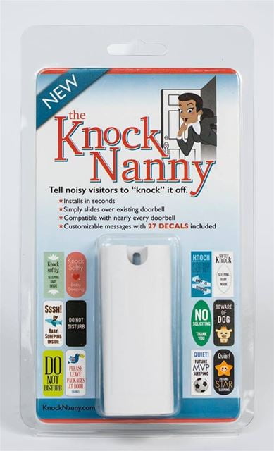 Knock Nanny Door Bell Sign by Knock Nanny