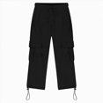 thumbnail image 4 of Boys Sweatpants Athletic Pants Baggy Sweatpants for Boys 3-14 Years Kids Youth Workout Sweat Pants Kids Black Sweatpants Size 13-14 Years, 4 of 7