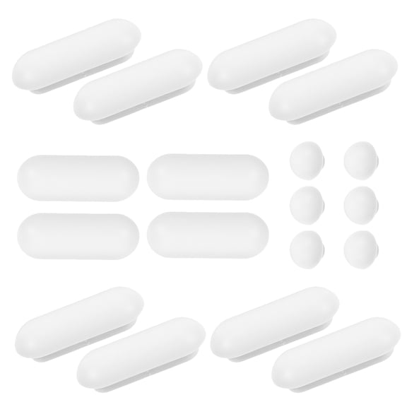 GETAJGHSD Toilet Seat Bumpers EVA Easy to Clean For Toilet Seat 18Pcs 2In