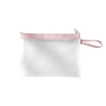 thumbnail image 2 of CaiYueKe Clear Frosted TPU Waterproof Document Bag A5 File Pouch Portable Zipper File Folder for Papers Office Supplies Stationery Travel Organizer with Hand Strap, 2 of 7