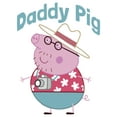 thumbnail image 2 of Men's Peppa Pig Daddy Pig Tourist  Graphic T-Shirt, 2 of 5