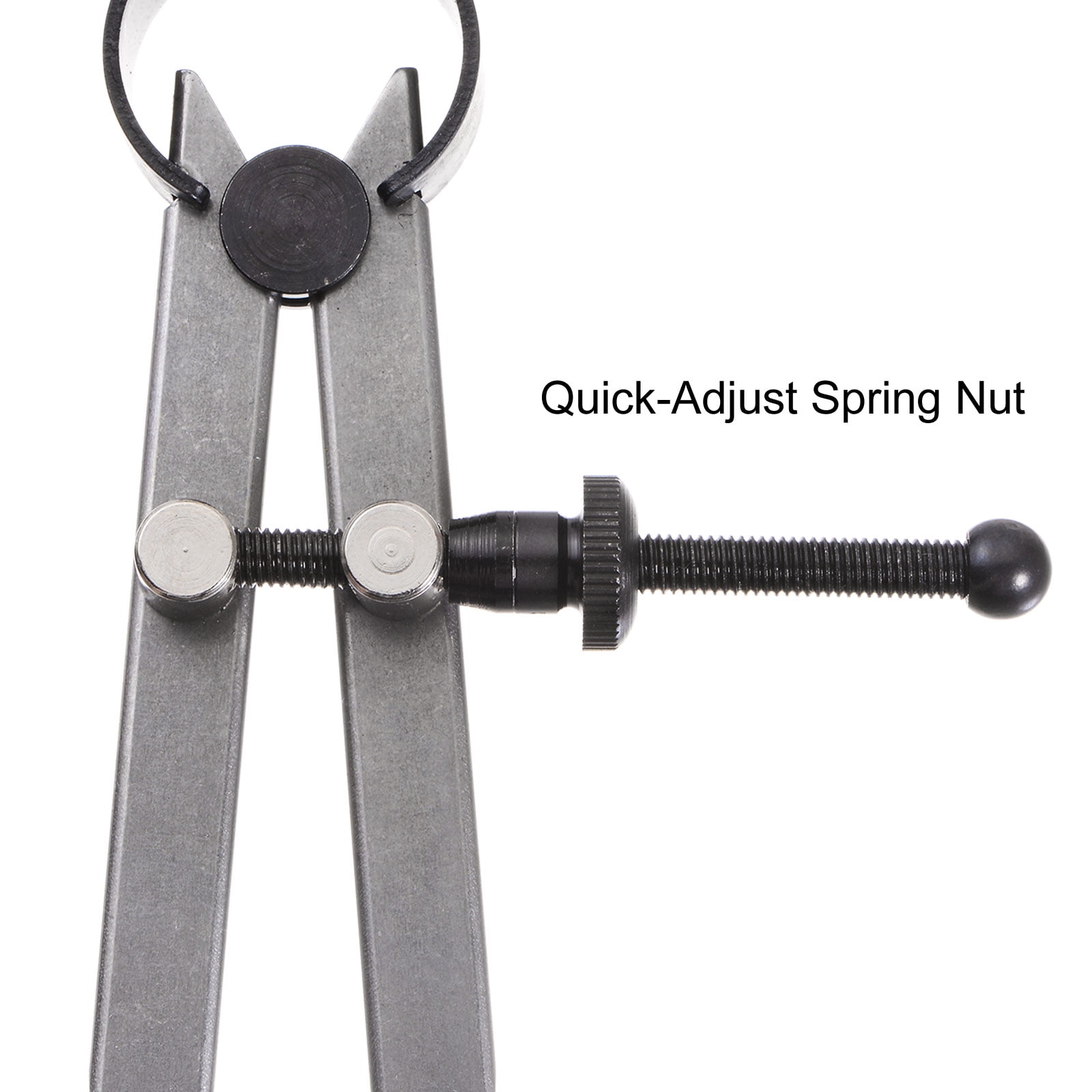 Spring Joint Caliper 16 inch/400mm Steel Spring Inside Caliper for Wood Turning Lathe Work