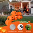 thumbnail image 4 of DearSun Parche de calabaza inflable de Halloween de 7.5 pies de largo, parche de calabaza inflable de Acción de Gracias para otoño, decoración de calabaza, decoración exterior grande para patio de fie, 4 of 5