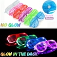 thumbnail image 5 of 24 PCS LED Glasses, Glow in the Dark Party Supplies Light Up Glasses , Neon Flashing Glasses Glow Party Glow Glasses Bulk Party Pack for Halloween Birthday Wedding Rave Carnival, 5 of 6