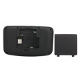 thumbnail image 1 of Graflsoa Clavier Sans Fil 2.4GHz avec Pavé Tactile, Rétroéclairage 4 Couleurs, pour Android TV Box, PC, Télévision Intelligente, Noir (Batterie Non Incluse), 1 of 7