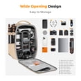 thumbnail image 4 of Sac à Dos Appareil Photo Multifonction K&F CONCEPT, Étui Rigide pour Appareil Photo Reflex Numérique, Sac pour Appareil Photo 22 L Grande Capacité, Sac de Photographie Imperméable avec Compartiment pour Ordinateur Portable 15,6 Pouces, Housse Imperméable pour Femmes et Hommes Photographes, 4 of 7