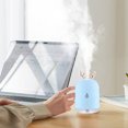 thumbnail image 1 of Cute Antlers Humidificador USB Mini Mute Aroma Aceite esencial Mist Maker (Azul) Likrtyny Cuidado Belleza, 1 of 5